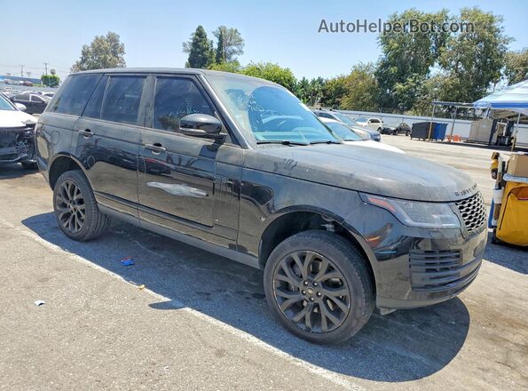 SALGS2RU7MA455060 2021 LAND ROVER RANGE Черный Передняя правая четверть
