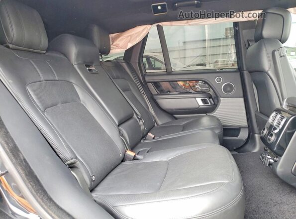 SALGS2SE1LA414957 2020 LAND ROVER RANGE Black Սալոնի հետևի տեսք