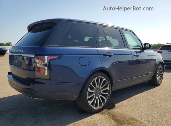 SALGS2SE1LA572666 2020 LAND ROVER RANGE Blue Tył prawy