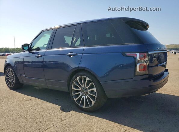 SALGS2SE1LA572666 2020 LAND ROVER RANGE Blue Tył lewy