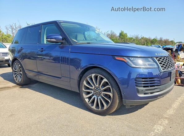 SALGS2SE1LA572666 2020 LAND ROVER RANGE Blue Przód prawy