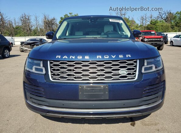 SALGS2SE1LA572666 2020 LAND ROVER RANGE Blue Widok z przodu