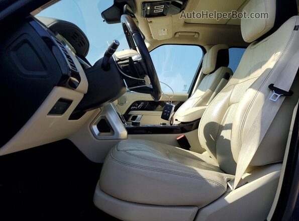SALGS2SE1LA572666 2020 LAND ROVER RANGE Blue Widok wnętrza z przodu