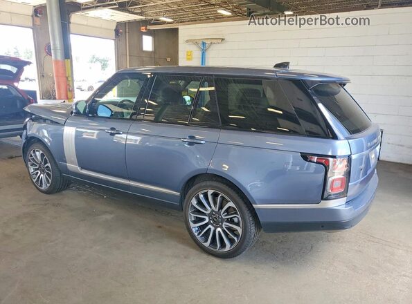 SALGS2SE3MA450344 2021 LAND ROVER RANGE Blue Հետևի ձախ