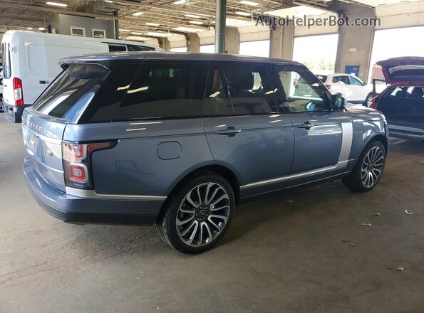 SALGS2SE3MA450344 2021 LAND ROVER RANGE Blue Հետևի աջ