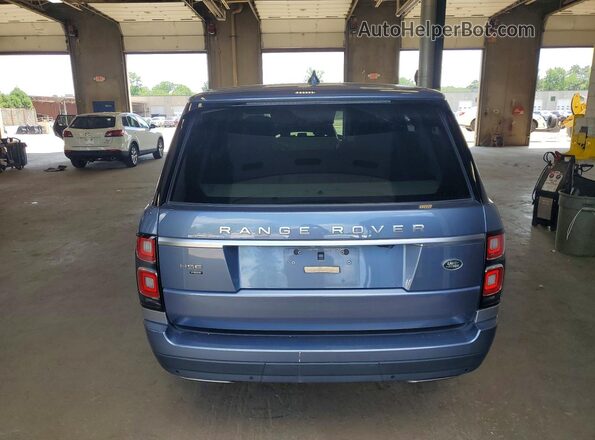 SALGS2SE3MA450344 2021 LAND ROVER RANGE Blue Հետևի տեսք