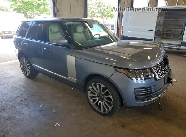 SALGS2SE3MA450344 2021 LAND ROVER RANGE Blue Առջևի աջ