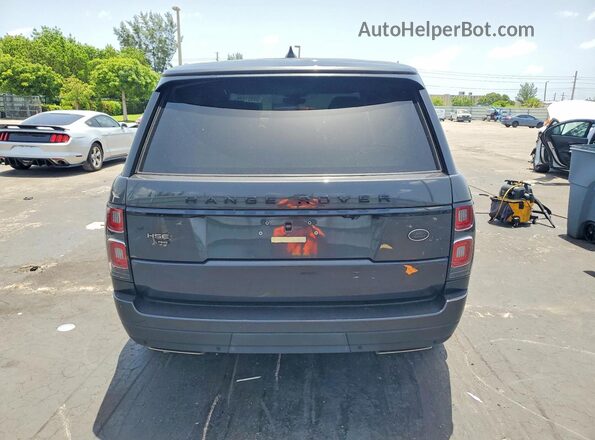 SALGS2SE4MA429227 2021 LAND ROVER RANGE Gray უკანა ხედი