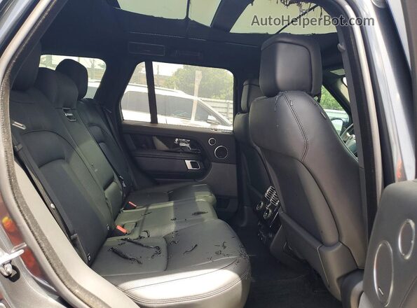 SALGS2SE4MA429227 2021 LAND ROVER RANGE Gray უკანა სალონის ხედი