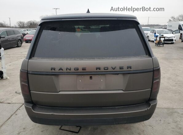 SALGS2SE8MA419591 2021 LAND ROVER RANGE Gray უკანა ხედი