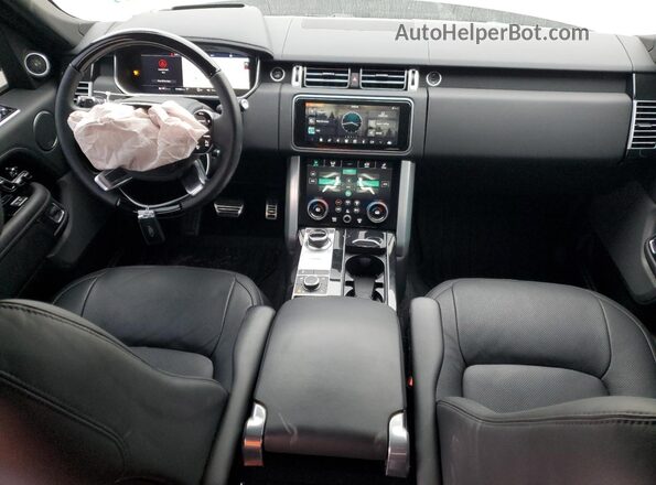 SALGS2SE8MA419591 2021 LAND ROVER RANGE Gray წინა პანელის ხედი