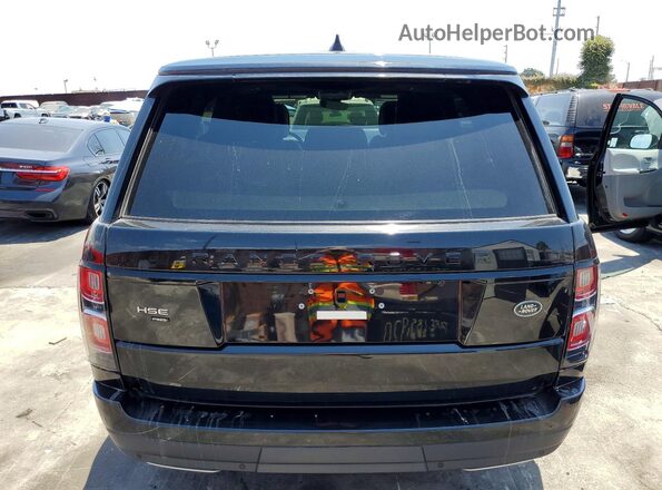 SALGS2SEXMA446484 2021 LAND ROVER RANGE Черный Вид сзади