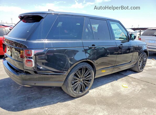 SALGS2SEXMA446484 2021 LAND ROVER RANGE Черный Задняя правая четверть
