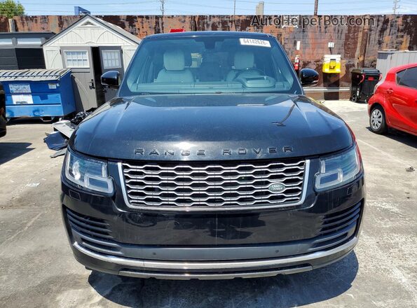 SALGS2SEXMA446484 2021 LAND ROVER RANGE Черный Вид спереди