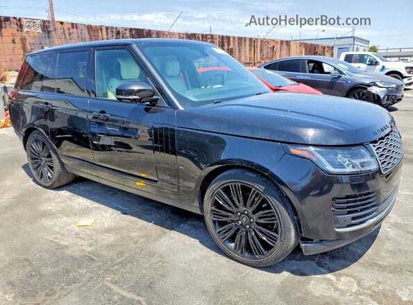 SALGS2SEXMA446484 2021 LAND ROVER RANGE Черный Передняя правая четверть