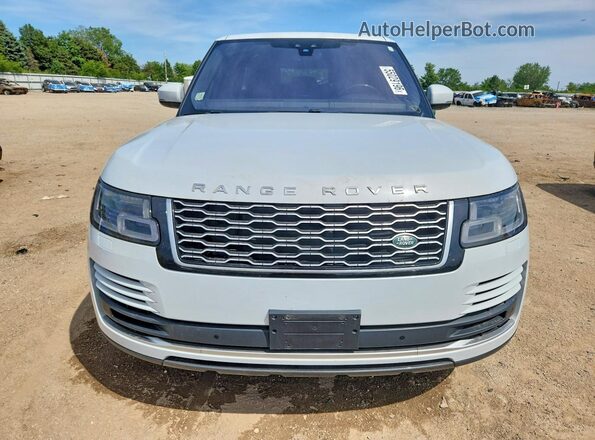 SALGS2SV0KA528933 2019 LAND ROVER RANGE White Vista frontal