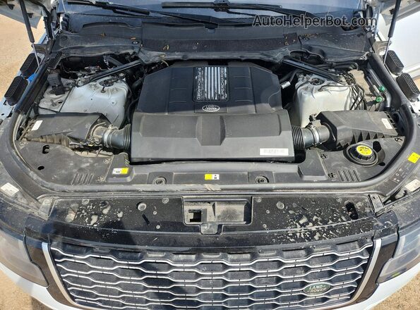 SALGS2SV0KA528933 2019 LAND ROVER RANGE White Vista interior trasera