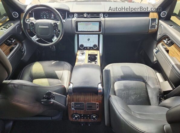 SALGS2SV0KA528933 2019 LAND ROVER RANGE White Vista del salpicadero