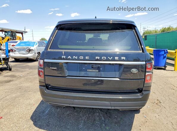 SALGS2SV2KA551128 2019 LAND ROVER RANGE Black Հետևի տեսք