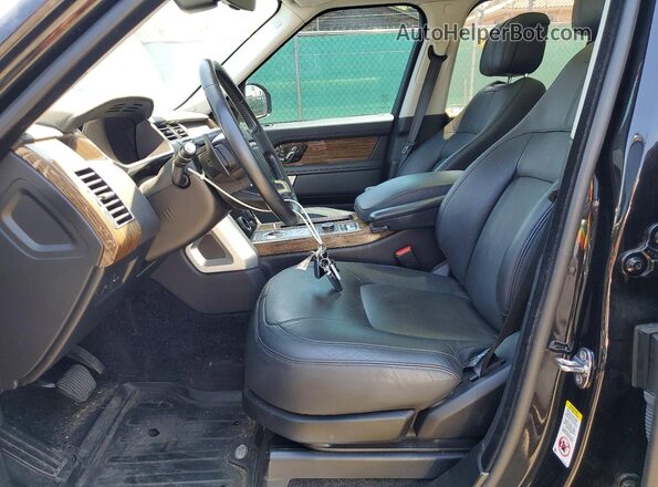 SALGS2SV2KA551128 2019 LAND ROVER RANGE Black Սալոնի դիմացի տեսք