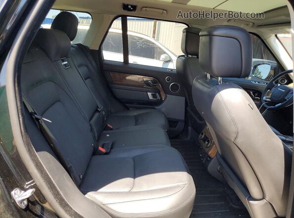 SALGS2SV2KA551128 2019 LAND ROVER RANGE Black Հետևի նստատեղերի տեսք