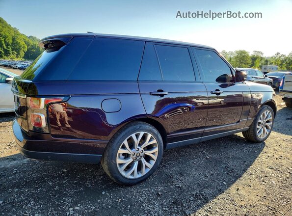 SALGS2SV5KA538177 2019 LAND ROVER RANGE Maroon უკანა მარჯვენა