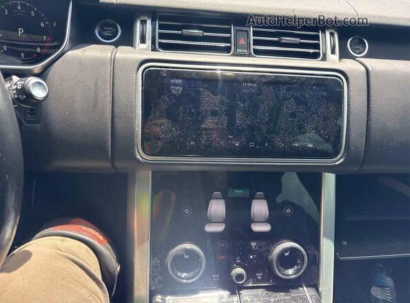 SALGS2SV6JA387736 2018 LAND ROVER RANGE Red ხელსაწყოთა პანელის ხედი