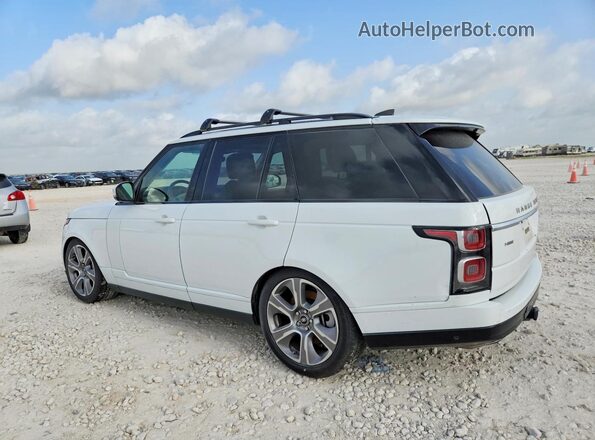 SALGS2SV6KA555229 2019 LAND ROVER RANGE White Trasero izquierdo