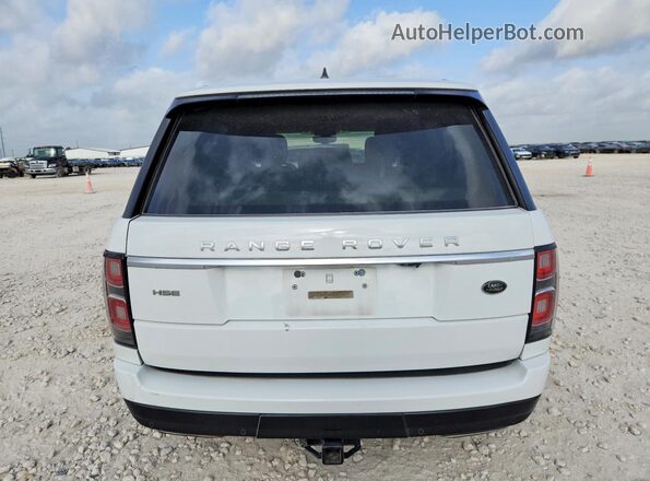 SALGS2SV6KA555229 2019 LAND ROVER RANGE White Vista trasera