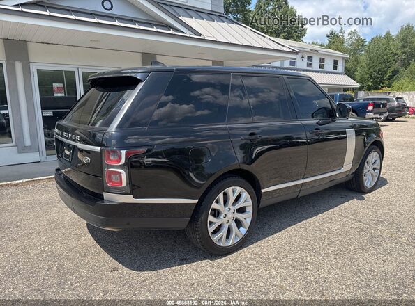 SALGS2SV7KA516858 2019 LAND ROVER RANGE ROVER Black Задня права чверть