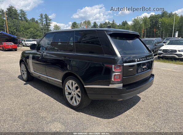 SALGS2SV7KA516858 2019 LAND ROVER RANGE ROVER Black Задня ліва чверть