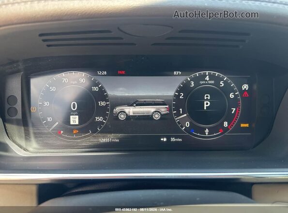 SALGS2SV7KA516858 2019 LAND ROVER RANGE ROVER Black Вид задніх сидінь