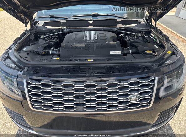 SALGS2SV7KA516858 2019 LAND ROVER RANGE ROVER Black Вид ззаду