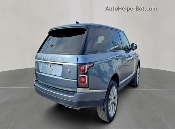 SALGS2SV7KA539380 2019 LAND ROVER RANGE Blue წინა მარჯვენა