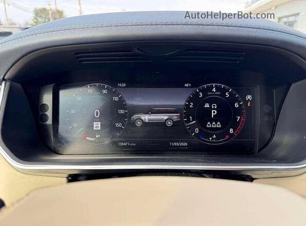 SALGS2SV7KA539380 2019 LAND ROVER RANGE Blue წინა პანელის ხედი