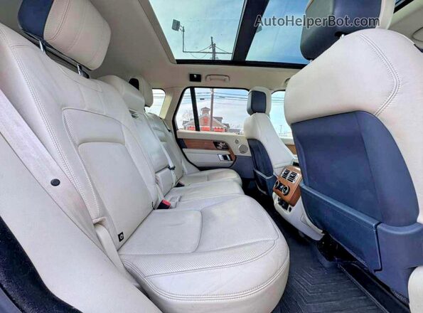 SALGS2SV7KA539380 2019 LAND ROVER RANGE Blue უკანა ხედი