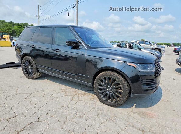 SALGS2SV9JA398875 2018 LAND ROVER RANGE Black Front right