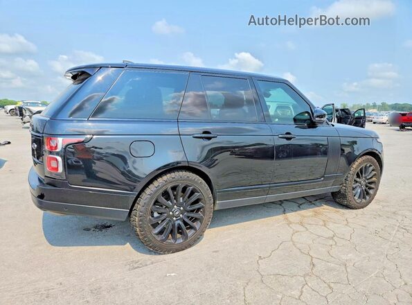 SALGS2SV9JA398875 2018 LAND ROVER RANGE Black Rear right