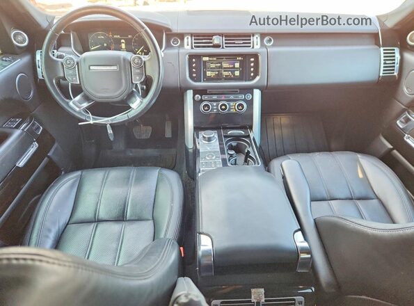 SALGS2VF0GA280954 2016 LAND ROVER RANGE White Առջևի վահանակի տեսք