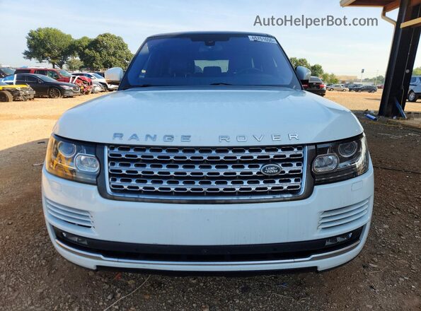 SALGS2VF0GA280954 2016 LAND ROVER RANGE White Դիմացի տեսք