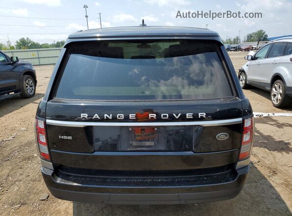 SALGS2VF1GA248577 2016 LAND ROVER RANGE Black Հետևի տեսք