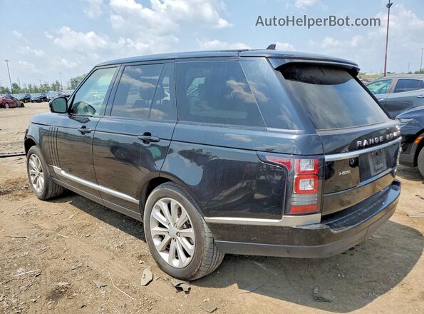 SALGS2VF1GA248577 2016 LAND ROVER RANGE Black Հետևի ձախ