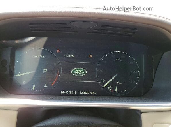 SALGS2VF1GA248577 2016 LAND ROVER RANGE Black Սարքավորումների վահանակի տեսք