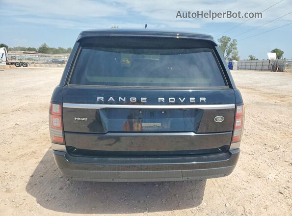 SALGS2VF6GA278982 2016 LAND ROVER RANGE Black Widok z tyłu