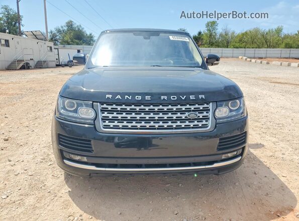 SALGS2VF6GA278982 2016 LAND ROVER RANGE Black Widok z przodu