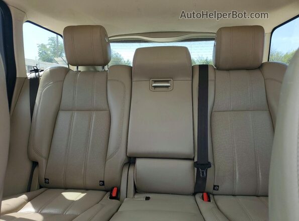 SALGS2VF6GA278982 2016 LAND ROVER RANGE Black Widok tylnych siedzeń