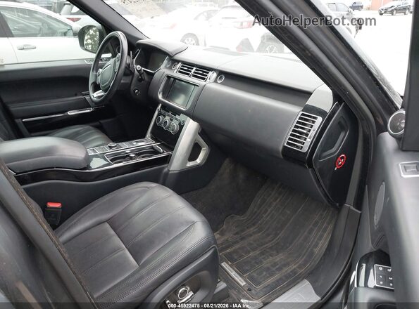 SALGS2VF8GA245398 2016 LAND ROVER RANGE ROVER Серый Вид салона спереди