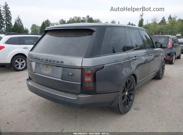 SALGS2VF8GA245398 2016 LAND ROVER RANGE ROVER Серый Задняя правая четверть