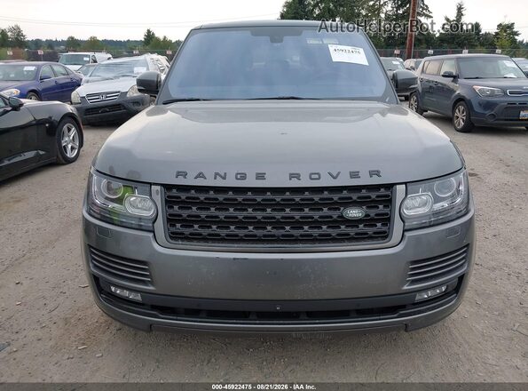 SALGS2VF8GA245398 2016 LAND ROVER RANGE ROVER Серый Вид щитка приборов