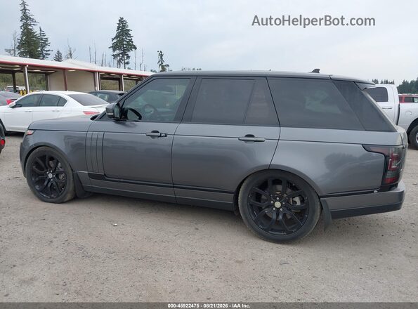 SALGS2VF8GA245398 2016 LAND ROVER RANGE ROVER Серый Панорамный вид салона 360°